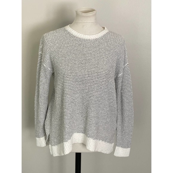 Eileen Fisher Peruvian Sweater Pull Over Extra Extra Small 100% Organic Cotton - Picture 2 of 6